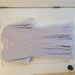 Michael Kors Lavender Mist Eyelet Dress